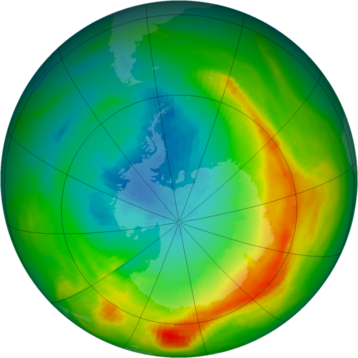 Ozone Map 1979-10-14